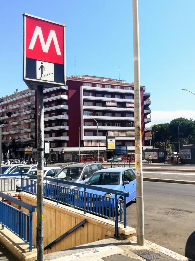 Apartament Attico Luminoso Terrazza Metro A Aria Cond Wifi Rzym Zewnętrze zdjęcie